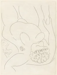 Le Pitre Châtié, plate four from Poesies de Mallarmé