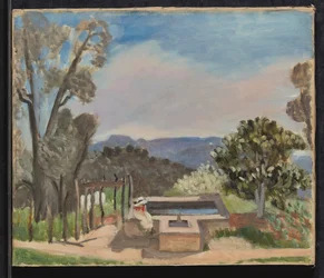Le vivier (Paysage de Provence)