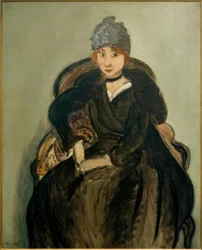 Marguerite à la toque bleue