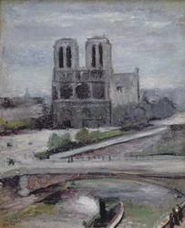 Notre Dame (oil on canvas)