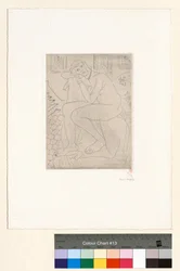 Nu assis et portrait de Madame Cézanne