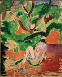 Nu dans la forêt