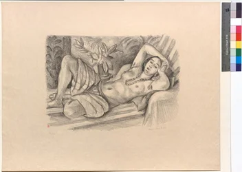 Odalisque au magnolia