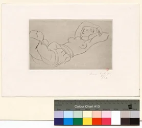 Odalisque couchée