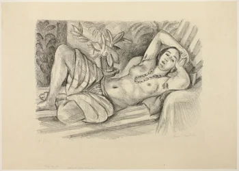 Odalisque à la magnolia