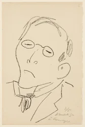 Portrait of Paul Léautaud