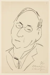 Portrait of Paul Léautaud