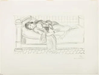 Figure couchée