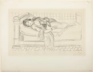 Figure couchée