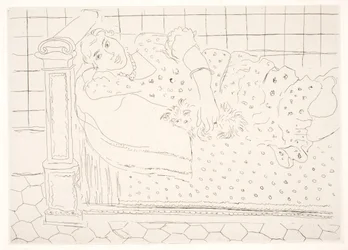 Repos, figure avec Gika