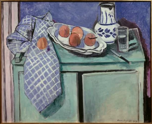 Nature morte au buffet vert 1928 (huile sur toile)