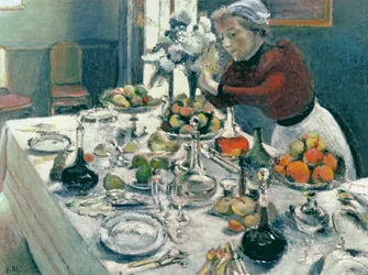 La table du dîner