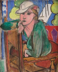 La blouse verte