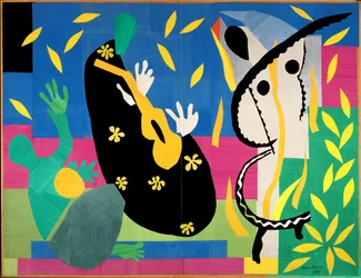 La tristesse du roi. 1952 (gouache sur papier, découpée, montée sur toile)
