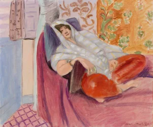 Femme couchée
