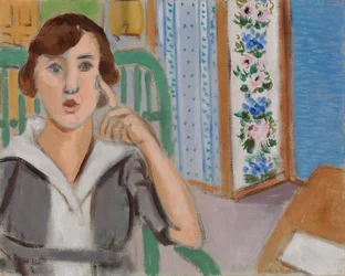Woman and Screen (La Femme au paravent)