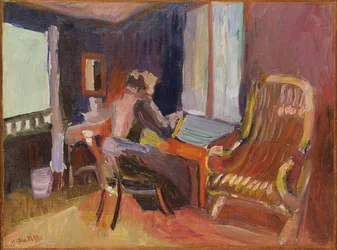 Femme dans un intérieur