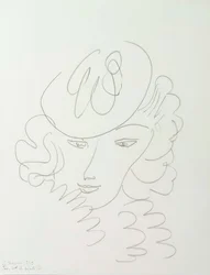 Femme au chapeau