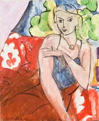 Jeune fille assise (La Biche)