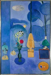 la fenetre bleue 1911 (Oil on canvas )