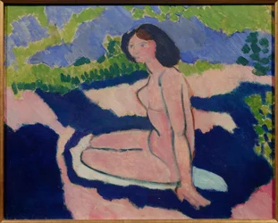 nu rose 1909 (huile sur toile)