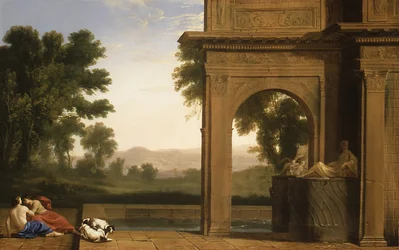 Paysage Classique avec Figures
