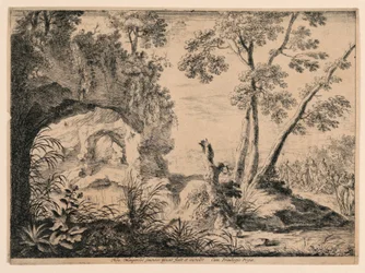 Jean-Baptiste prêchant dans le désert