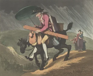 Un artiste voyageant au Pays de Galles, 10 février 1799