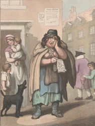 Les cris de Londres, n° 3 : Dernière confession et discours avant la mort, 20 février 1799