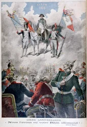 Allégorie anti-allemande, 1895