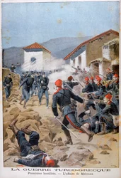 Bataille de Meluna, guerre gréco-turque
