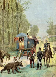 Recensement des Bohémiens par la gendarmerie