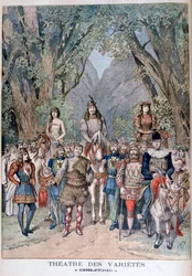 Chilpéric, Théâtre des Variétés, 1895