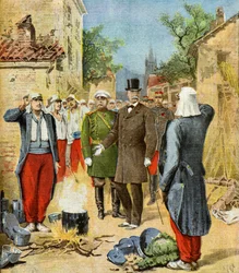 Félix Faure aux grandes manœuvres, 1895 (Illustration)