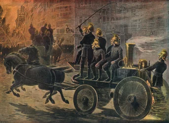 Pompiers lors d
