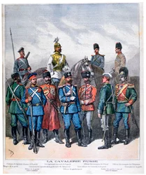 Cavalerie russe, 1892