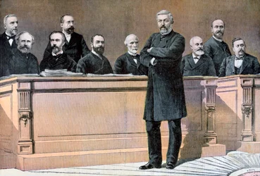 Le banc des ministres du gouvernement français, 1891