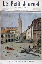 La catastrophe de Voiron, France