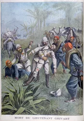 La mort du lieutenant Grivart, Niger, 1899