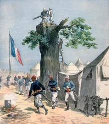 La défense de Haut-Niger, Soudan français, 1891