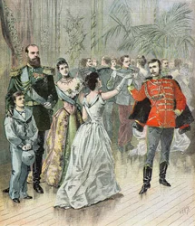Le tsar Alexandre 3 et sa famille