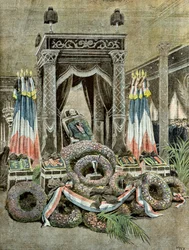 décès de Louis Pasteur, 1895 (Illustration)