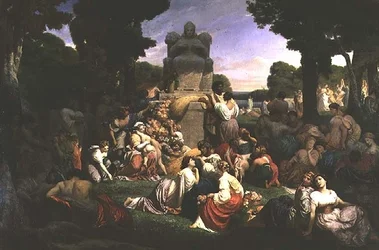 Hommage à la nature, 1850