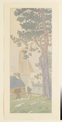 La brume (planche 4 de : La Féerie des Heures)