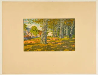 Le bois de hêtres à Kerzarden