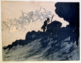 La tentation de Saint Antoine. 1887. par Henri Rivière