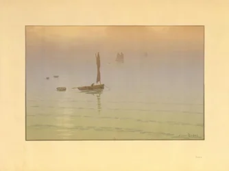 Brume en mer