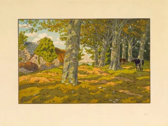 Le Bois de hêtres à Kerzadern