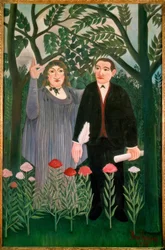 La Muse inspire le poète