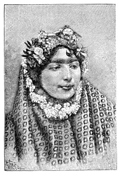 Une noble dame persane, 1895